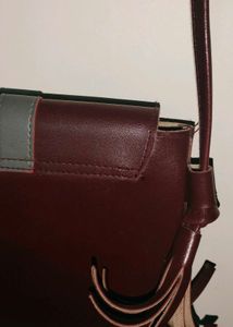 Brown Leather Crossbody Bag