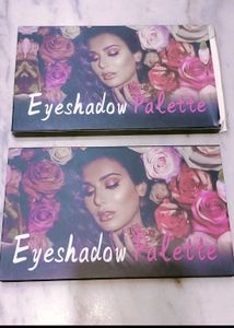 Eyeshadow Palette with Floral Design