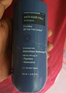 Bare Anatomy Anti-Hair Fall Shampoo used only 2 ti