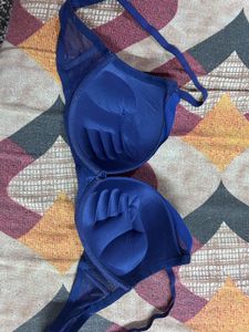 Stylish Blue Bra