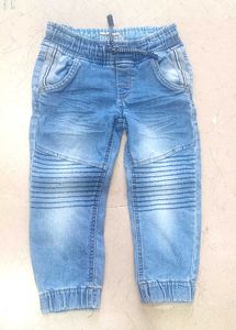 Kids' Denim Joggers