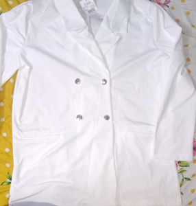 Elegant White Blazer