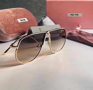 Miu Mi Aviator Sunglasse