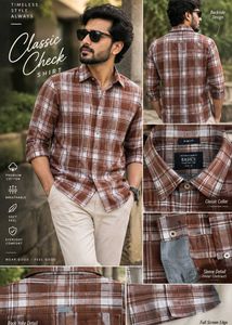 Basics Slim Fit Plaid Shirt original)