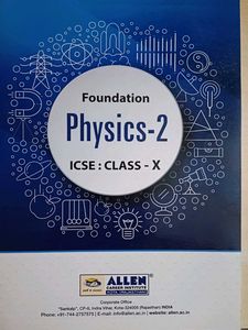 Foundation Physics-1 ICSE: Class X