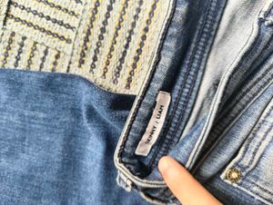 Light Blue Distressed Denim Jeans