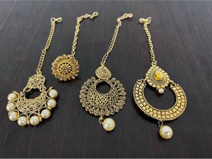 Designer Maang Tikas Set of 4