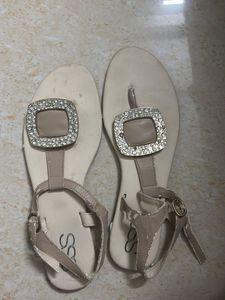 Women's Embellished Flat Sandals