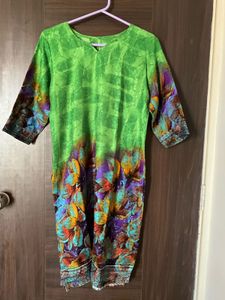 New Green Floral Dress 💚