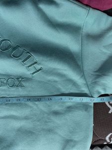 SHEIN Mint green crew neck sweatshirt