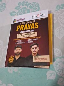 CBSE Class 10 Prayas Most Expected Qs Book
