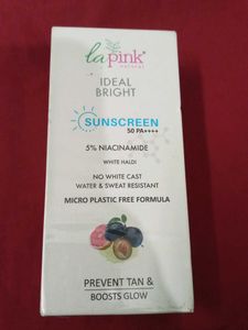 La Pink Ideal Bright Sunscreen SPF 50