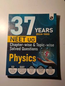 37 Years NEET UG Physics Previous year question