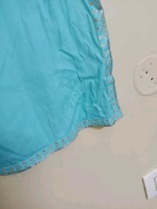Sky Blue Kurti(Negotiable)