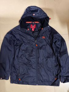 Men's Dickies Navy Hooded raincoat Jacket