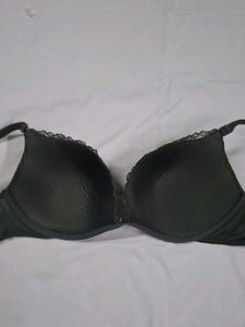 Lace Trim Padded Bra