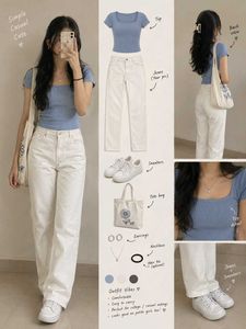 beige Skinny Fit Jeans