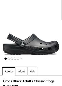 🔥 ORIGINAL CROCS CLASSIC CLOGS – BLACK 🔥