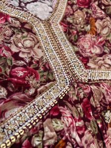 Bohemian Floral kurti with leggings