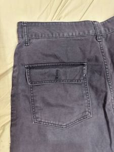 Uniform Bridges Korean Navy Blue Baker Pants