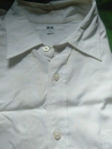 Classic White Button-Down Shirt