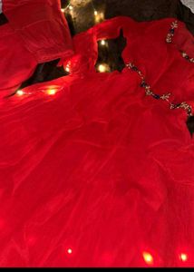 Stunning Red Ethnic Gown
