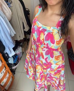 Floral Sundress &amp; savana hangbag