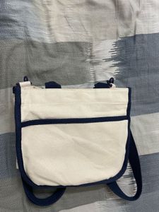Cute Embroidered Canvas Tote Bag