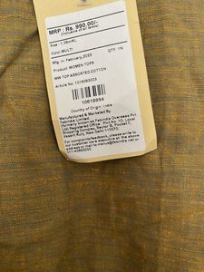 Fabindia Cotton Kurta Top