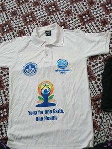 White Yoga T-Shirt