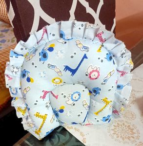 Rai Baby Pillow with Animal Prints.