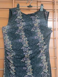 Floral Bodycon Midi Dress
