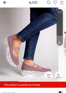 Cute Mauve Platform Shoes