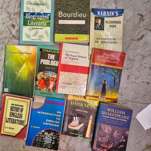 english literature  books bundle