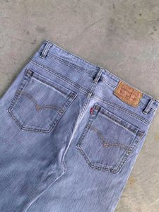 Original Levis Vintage Wide Leg Light Wash Jeans