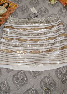 Sparkly Sequin Mini Skirt/Y2K skirt