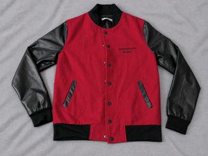 Vintage Red &amp; Black Varsity Jacket