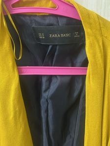 Zara Mustard Blazer
