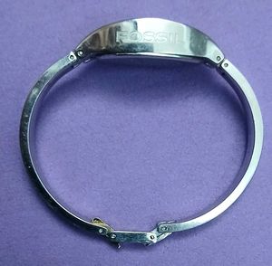 Sparkling Oval Dial Bangle Watch