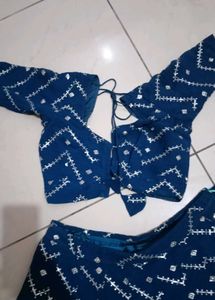 Beautiful Teal Lehenga Choli Set