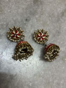 Exquisite Indian Jhumka Earrings