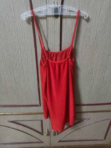 Elegant Red Nightgown