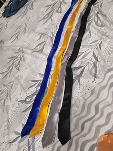 Set of 4 Satin Ties
