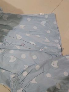 Cute Cat Print Pajama Set
