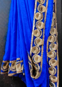 Self Printed Heavy Border Saree
