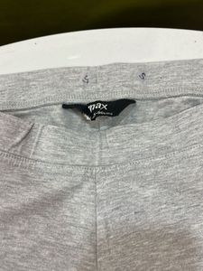 Grey Cropped Leggings