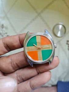 Vintage "HMT" Analog with indian flag Watch