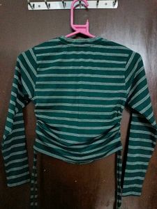 Striped Long Sleeve Top