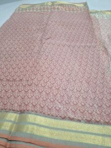 Elegant Cotton Printed Saree