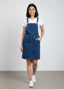 Blue Dungree Denim For 32 Bust, 30 W